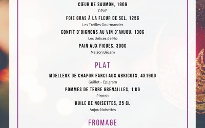 Lancement de la box Menu de Noël