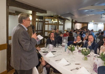 Arnaud Tézé au Dîner de l'Anjou