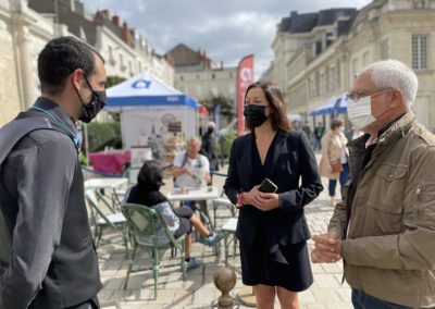 Florence Dabin Henri Mercier Produit en Anjou Marché de l'Anjou 2021