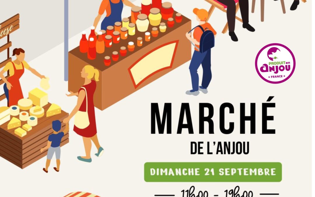 7ème édition du Marché de l’Anjou 🎠